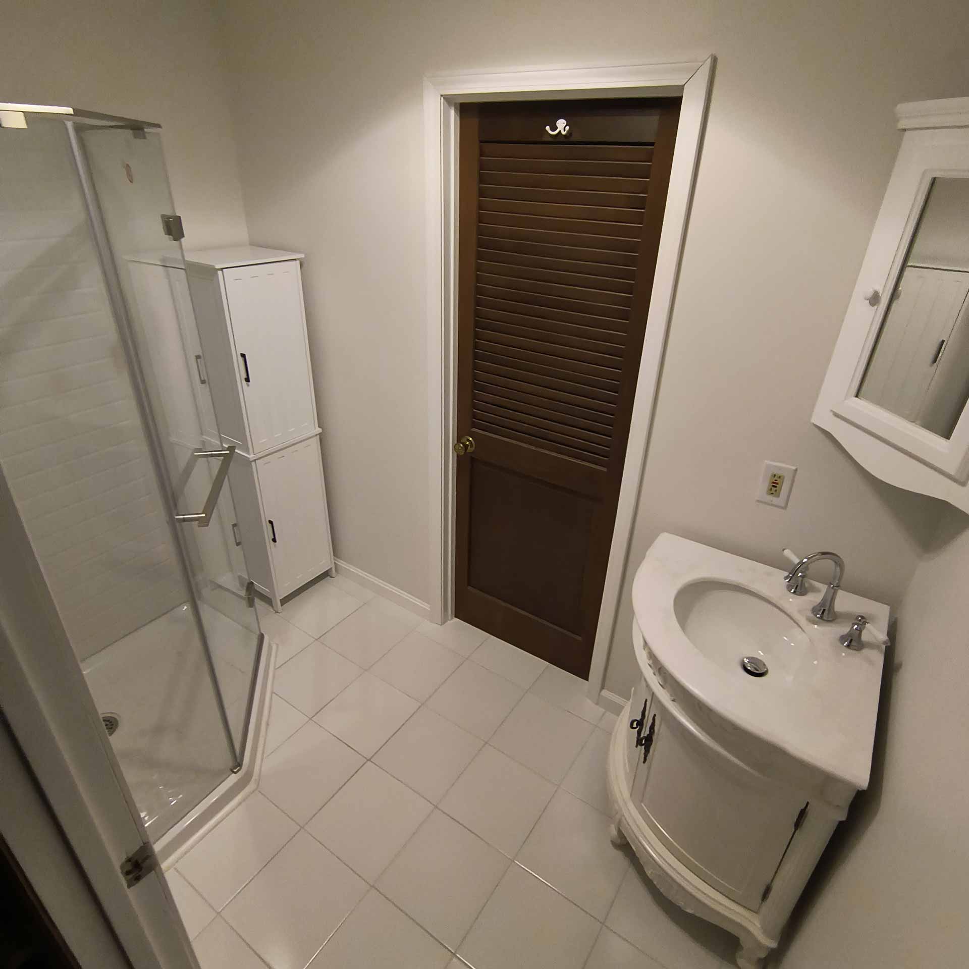Newly remodeled bathroom